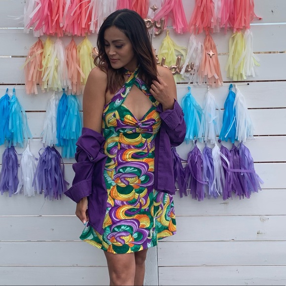 Retro Halter Summer dress - Picture 5 of 5